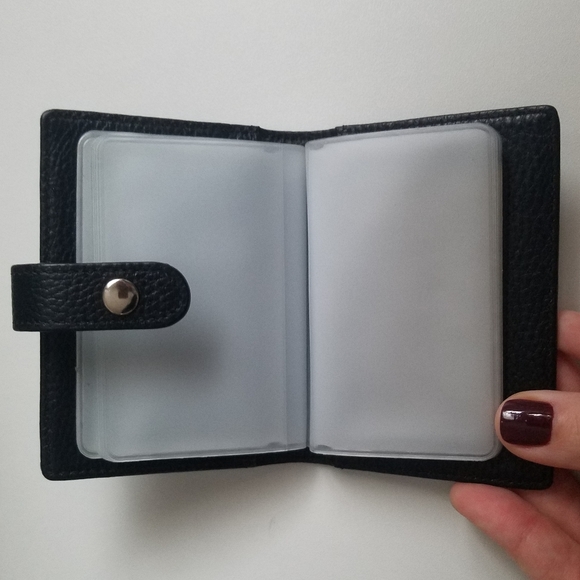 Leather Business card holder - Picture 3 of 4